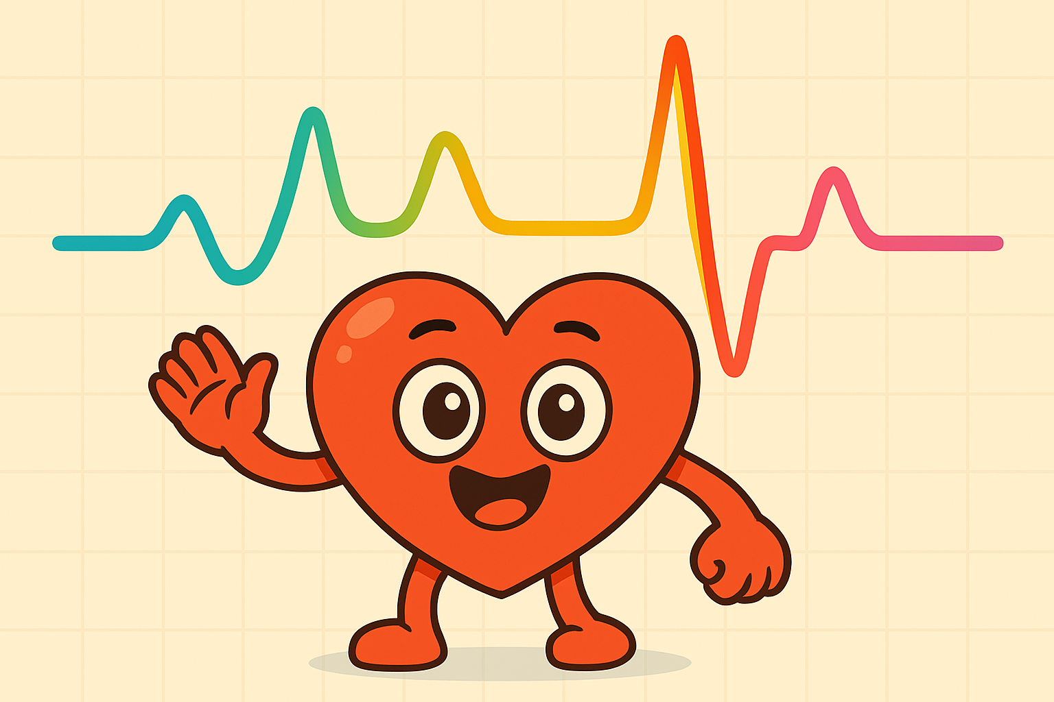 Creative Computing: An ECG animation for arrythmic events. background
